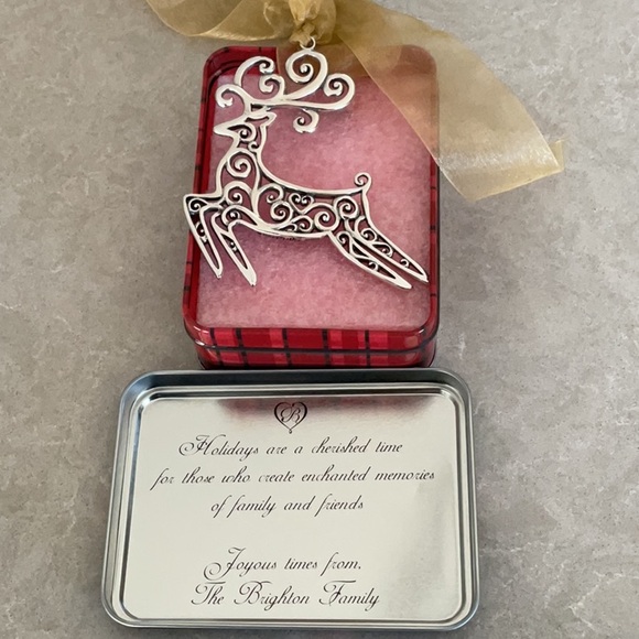 Brighton Reindeer Ornament - Picture 5 of 7